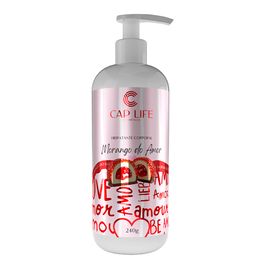 Morango do Amor Hidratante Corporal 240g Cap Life Cosméticos