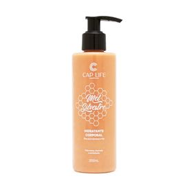 Mel Silvestre Hidratante Corporal com Óleo de Amêndoas 200ml Cap Life Cosméticos