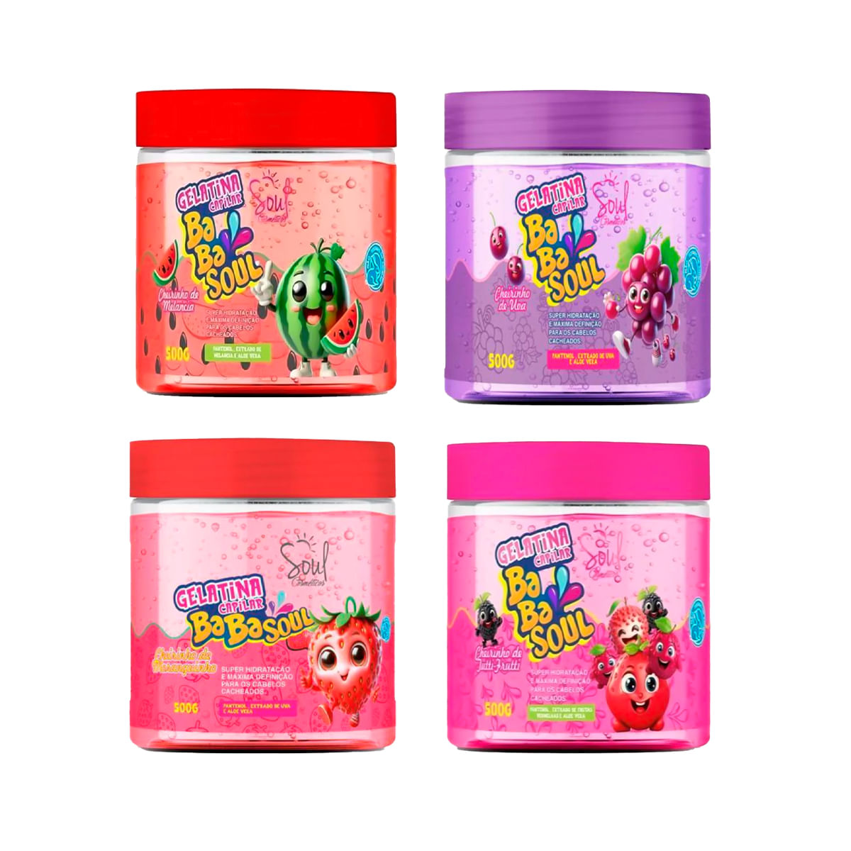 Gelatina Capilar Babasoul 500g Soul Cosméticos