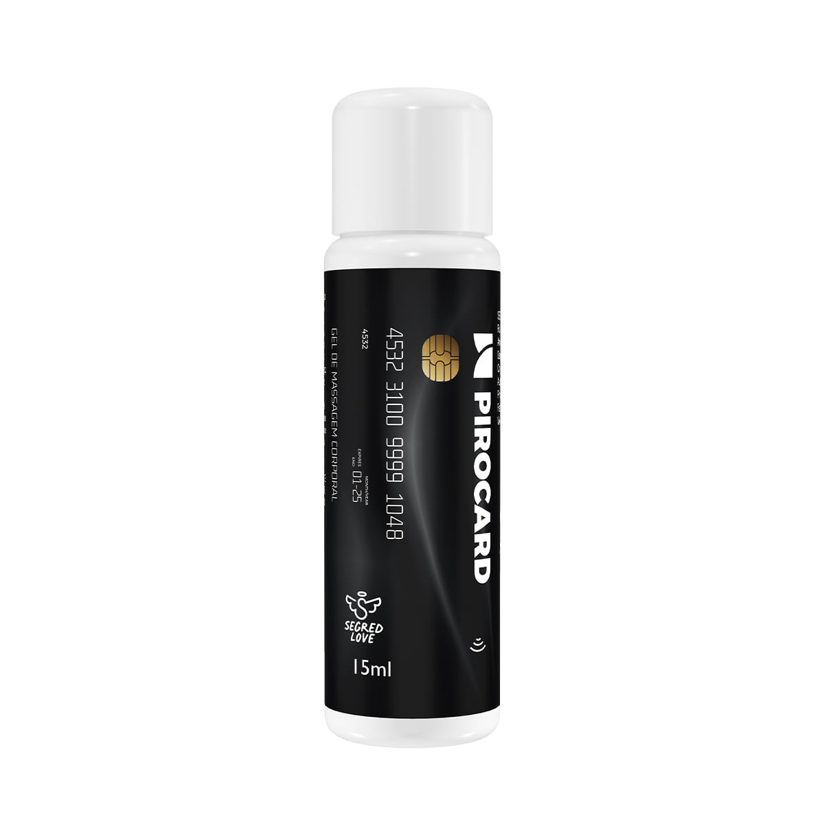 Gel para Massagem Sensual Pirocard 15ml Segred Love