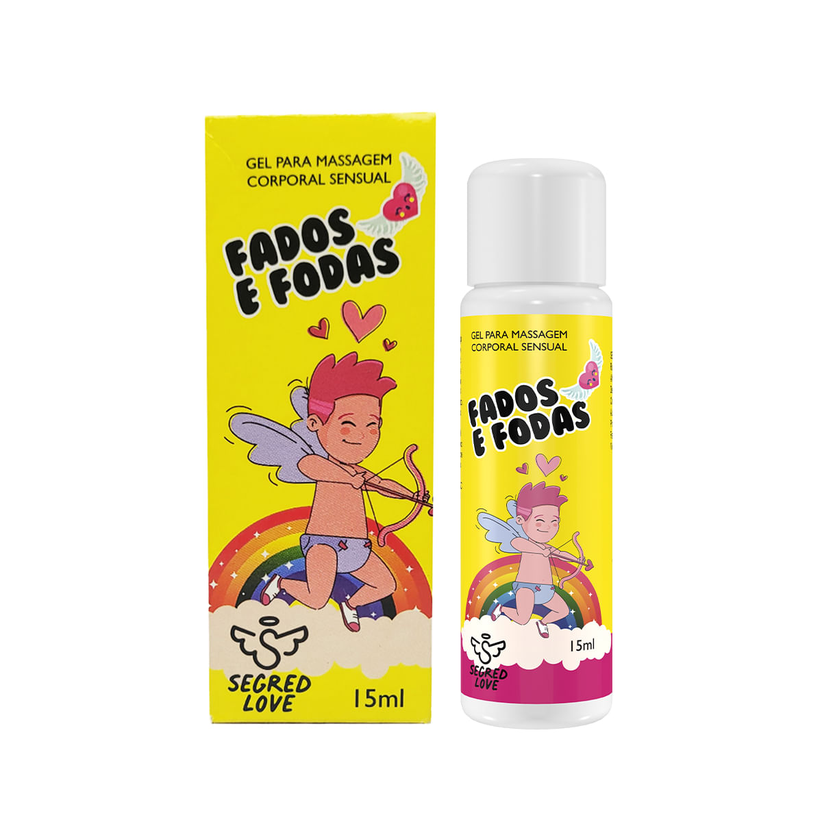 Gel para Massagem Sensual Fados e Fodas 15ml Segred Love