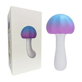 Estimulador de Clitóris em Formato de Cogumelo com 10 Modos de Vibração Sexy Import
