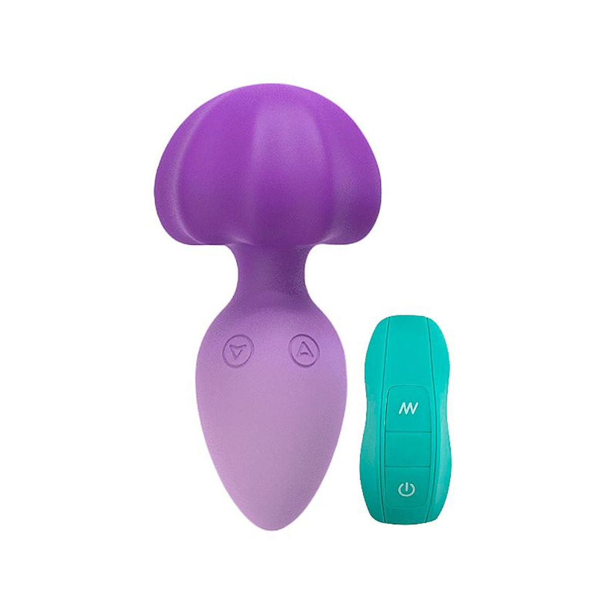 Plug Anal em Formato de Cogumelo com 10 Modos de Vibrao e Controle Remoto  Sexy Import