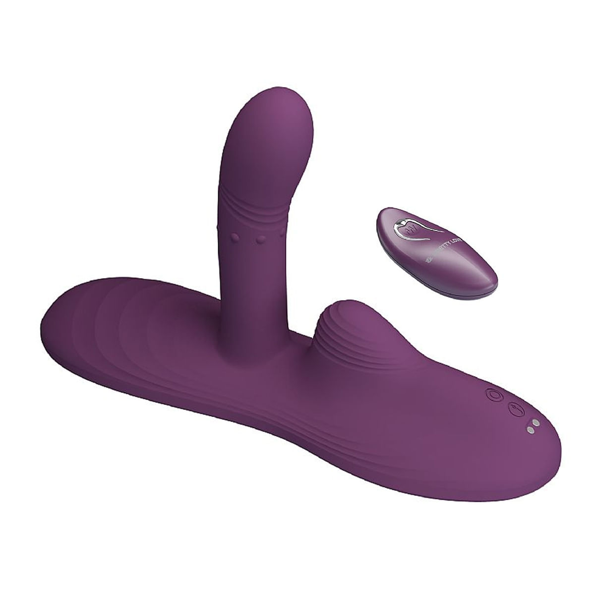 Tapetinho Vibratório Luka com Dedilhado Vai e Vem e Aquecimento Sexy Import