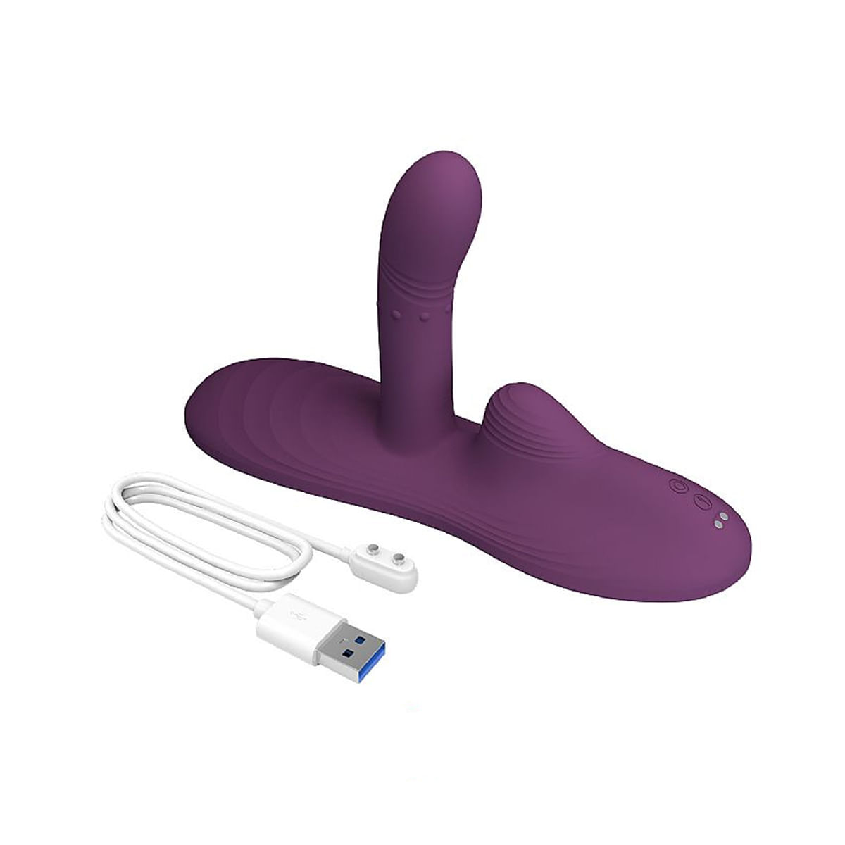 Tapetinho Vibratório Luka com Dedilhado Vai e Vem e Aquecimento Sexy Import