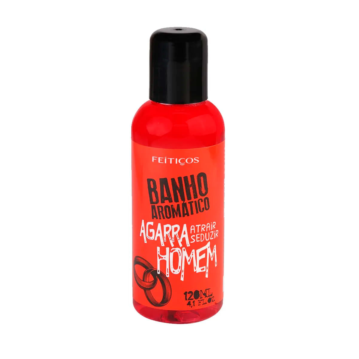 Banho Aromático Agarra Homem Preparação Conceitual 120ml Linha Nova Magia Feitiços Aromáticos