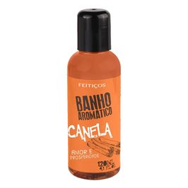 Banho Aromático para Atrair Amor e Prosperidade Aroma Canela 120ml Feitiços Aromáticos