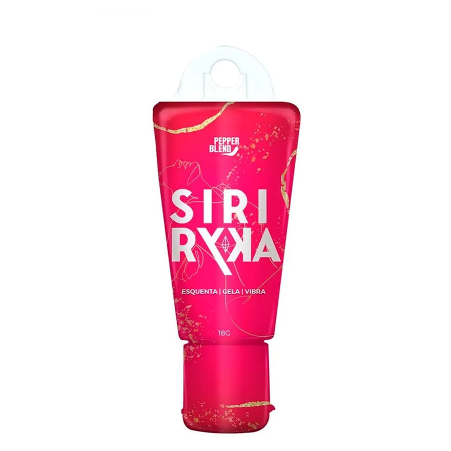 Siri Ryka Gel Comestível Esquenta, Gela e Vibra 18g Pepper Blend Siri Ryka Gel Comestível Esquenta, Gela e Vibra 18g Pepper Blend