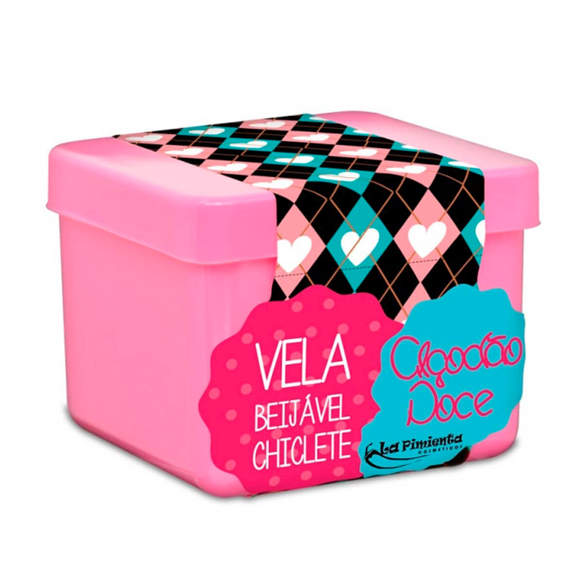 Vela Beijável Algodão Doce Hot para Massagem 50g La Pimienta Vela Beijável Algodão Doce Hot para Massagem 50g La Pimienta