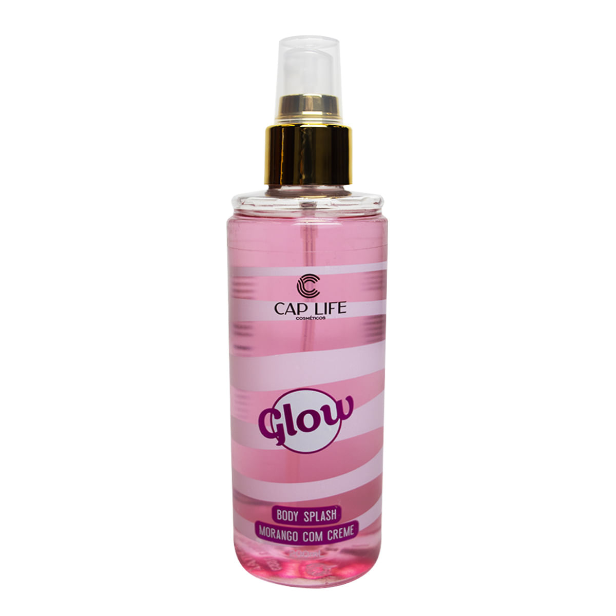 Body Splash Glow 200ml Cap Life Cosméticos
