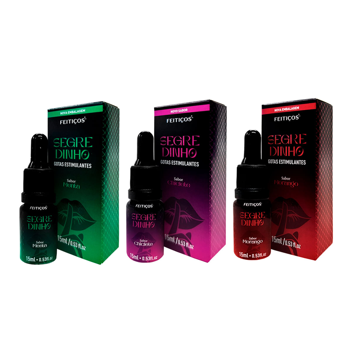 Segredinho Gotas Estimulantes 15ml Feitiços Aromáticos