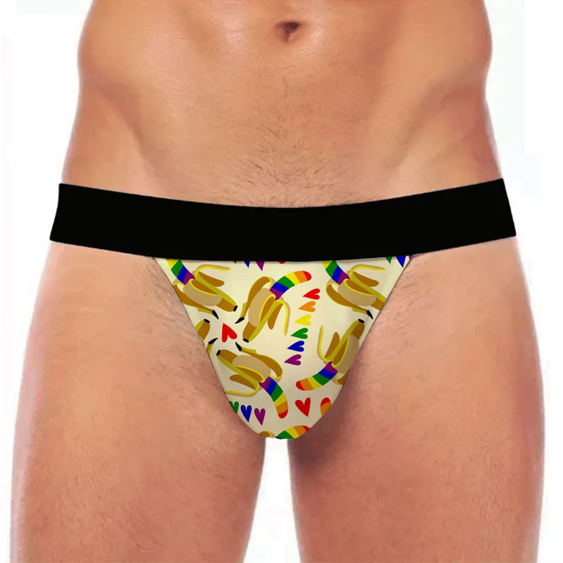 Cueca Jockstrap Pride Banana Pimenta Sexy
