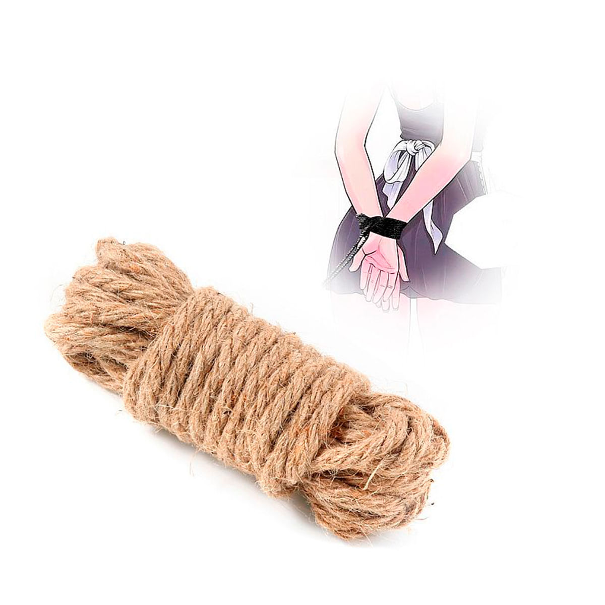Corda Sado de Fibra Natural Sexy Import