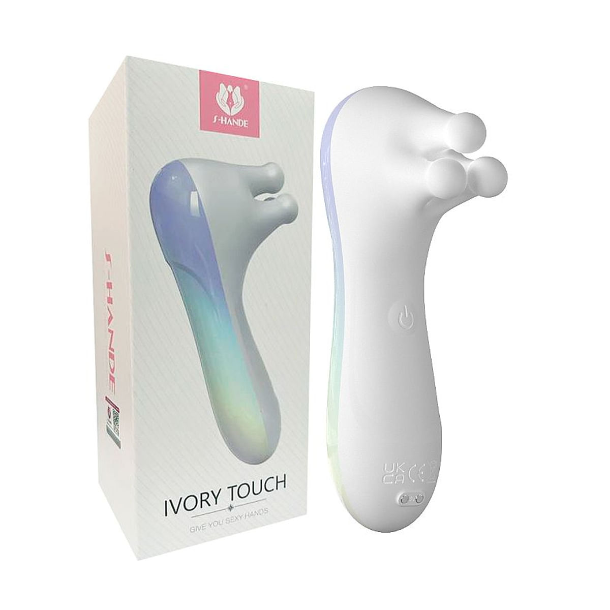 Vibrador de Mamilo com Rotação Ivory Sexy Import
