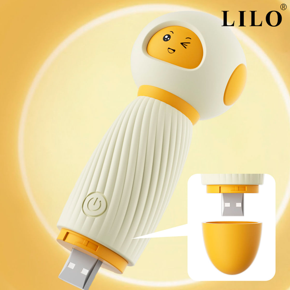 Mini Vibrador Recarregável Good Sweet com 10 Modos de Vibração Vip Mix