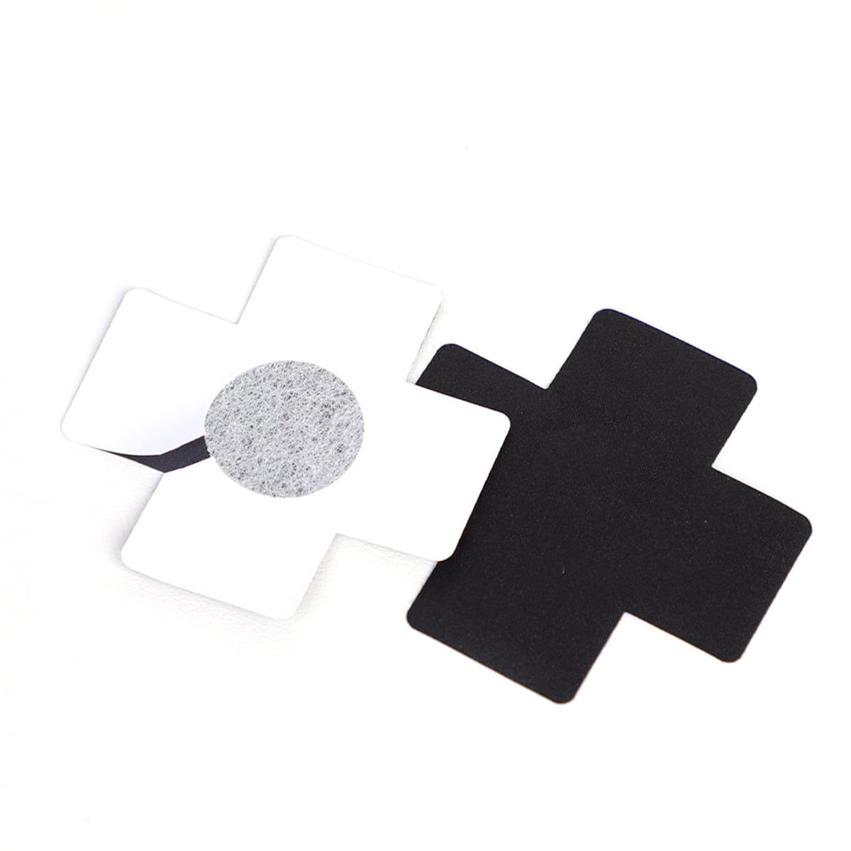 Kit Sado Bandage com Algema Chicote Venda e Adesivos para os Seios Vip Mix