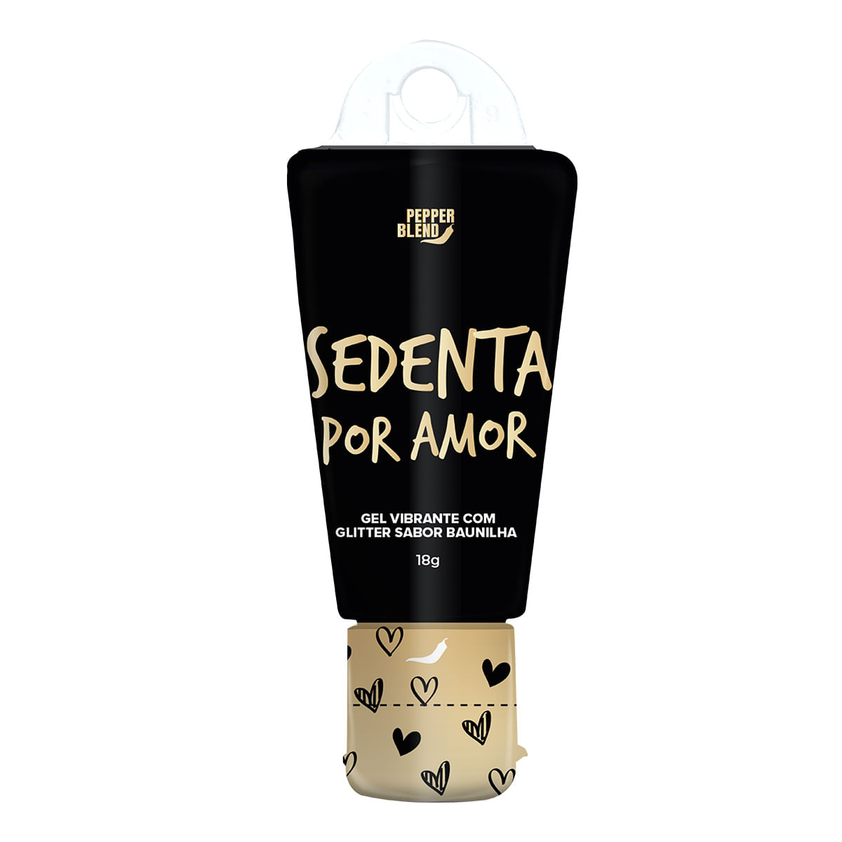 Sedenta por Amor Vibrador Líquido Comestível 18g Pepper Blend