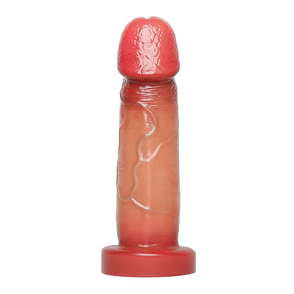 Pênis Realístico com Dupla Camada e Vibro com Controle Remoto 20,0 x 5,0 cm Sexy Import