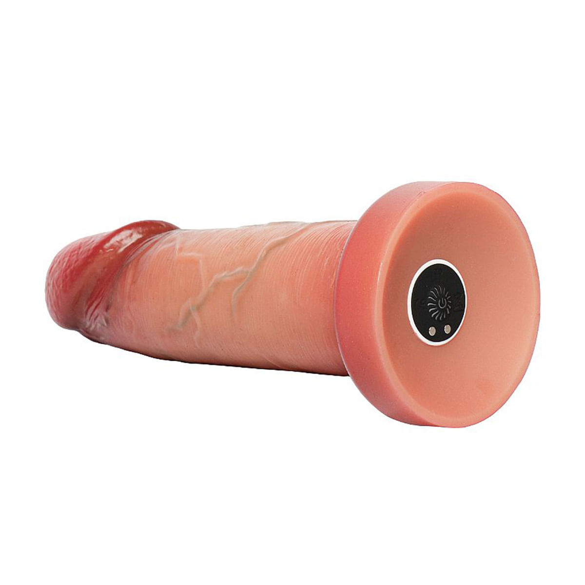 Pênis Realístico com Dupla Camada e Vibro com Controle Remoto 20,0 x 5,0 cm Sexy Import