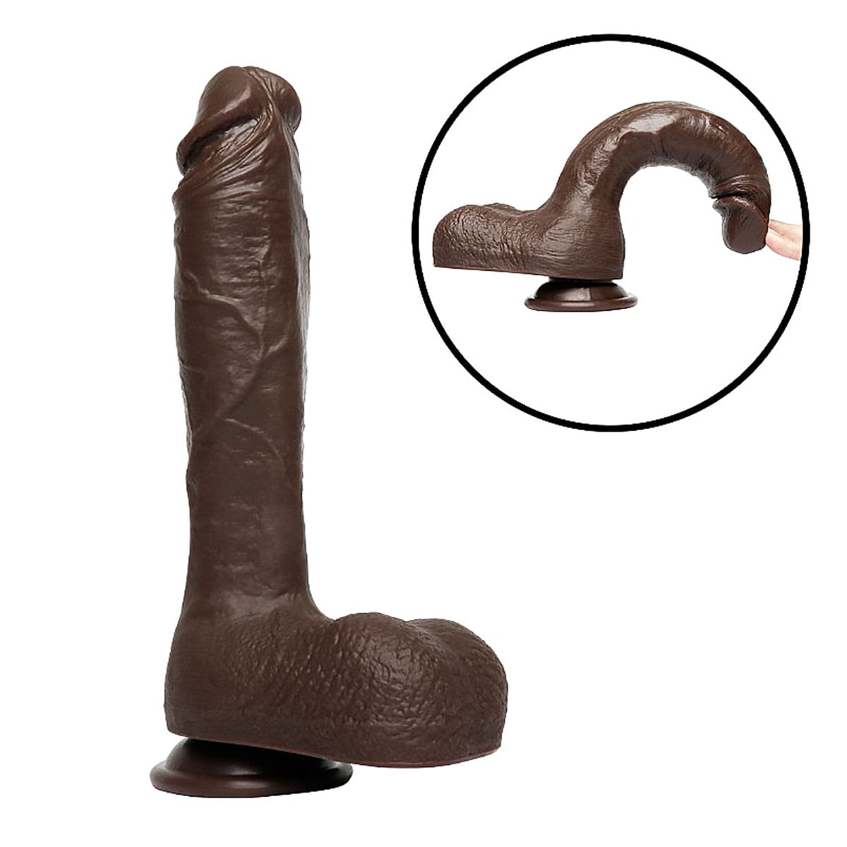 Pênis Realístico 25 cm x 4,8 cm Sexy Import