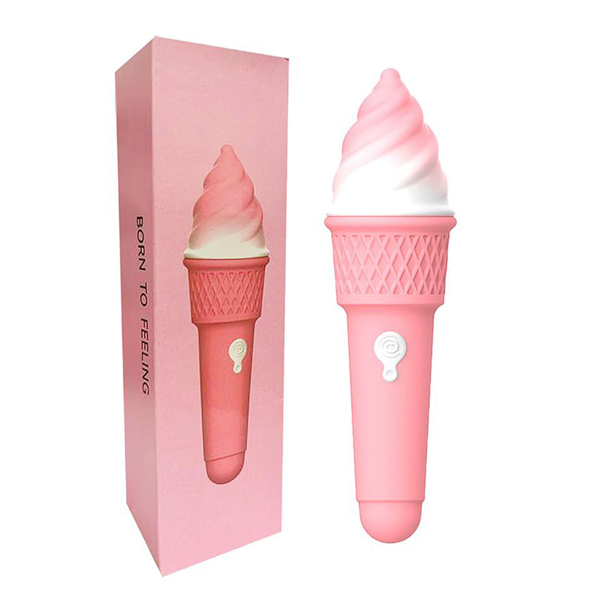 Vibrador de Clitóris em Formato de Sorvete Sexy Import