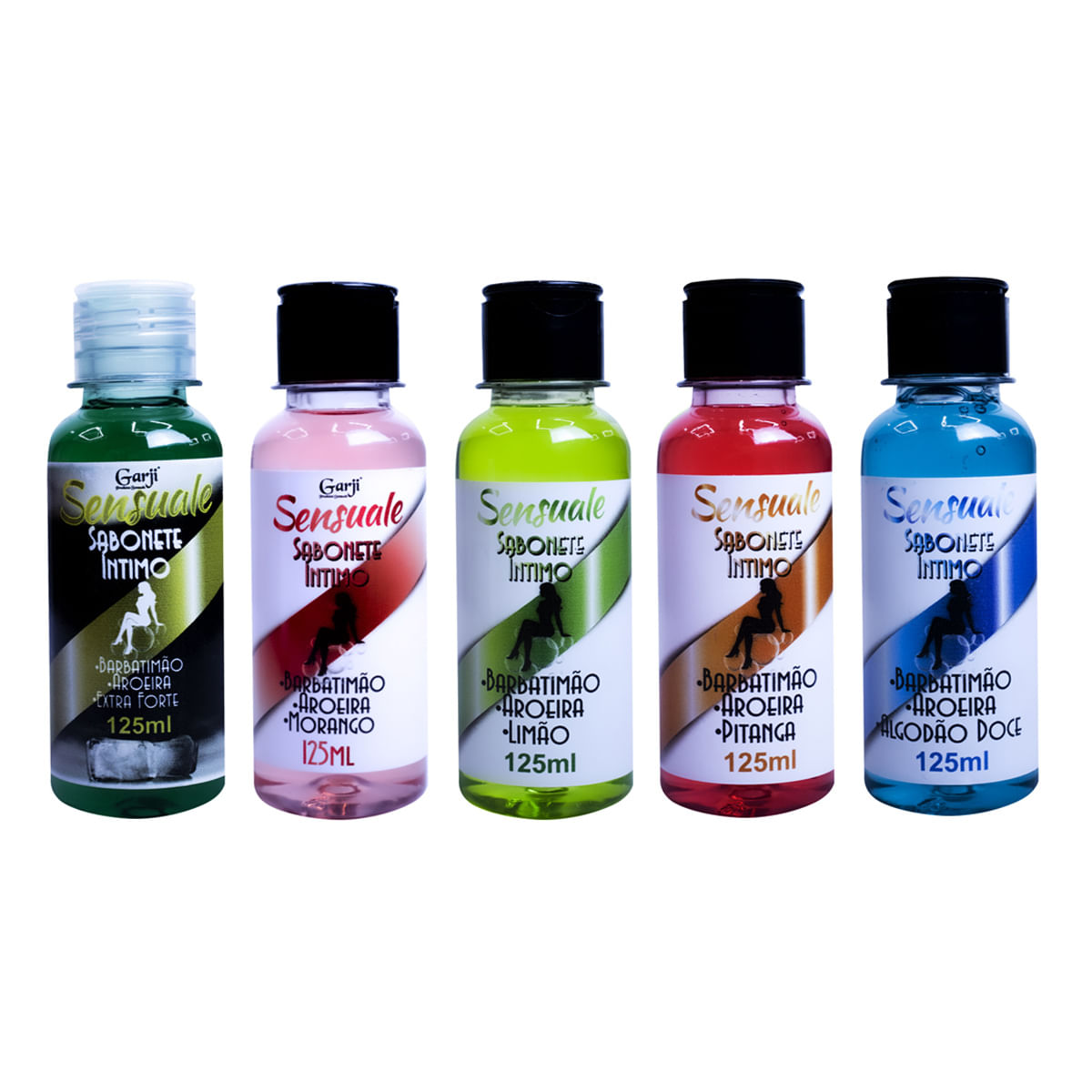 Sabonete Íntimo Sensuale com Barbatimão e Aroeira 125ml Garji