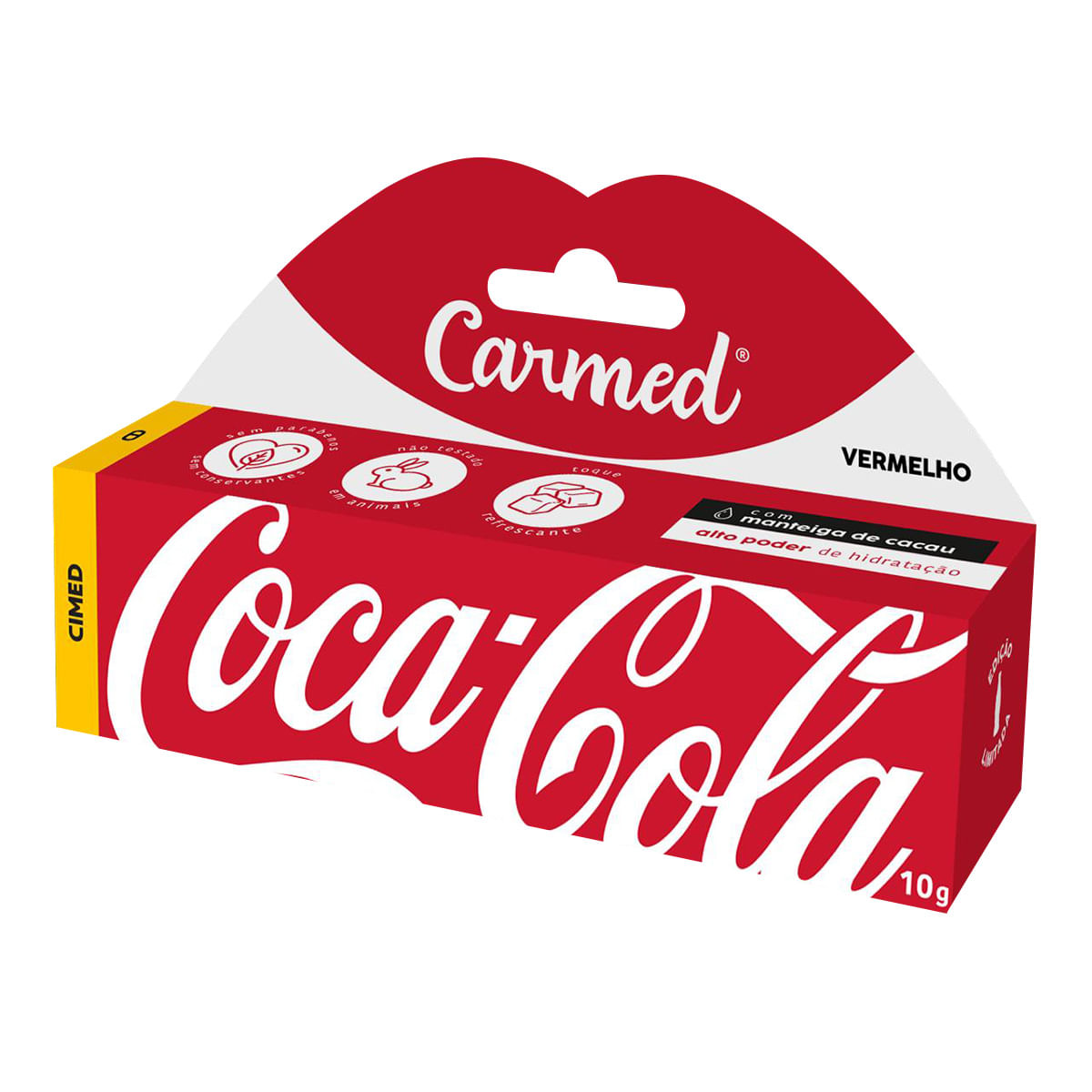 Carmed Hidratante Labial Coca Cola 10g Carmed