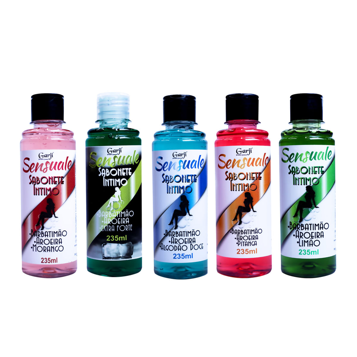 Sabonete Íntimo Sensuale com Barbatimão e Aroeira 235ml Garji