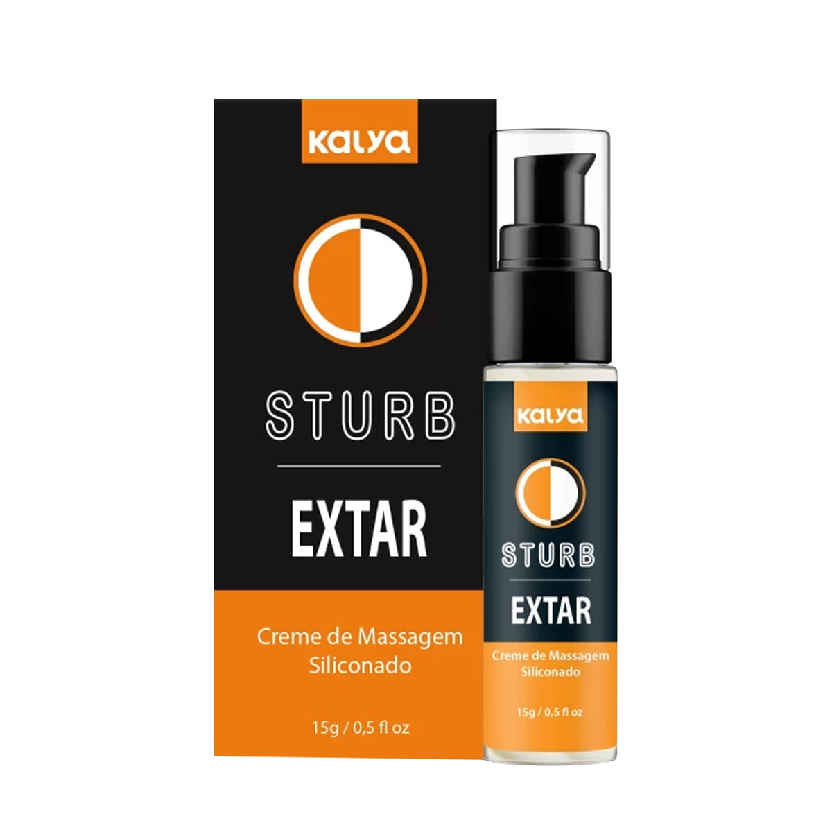 Sturb Extar Creme para Massagem Corporal Siliconado 15g Kalya Sturb Extar Creme para Massagem Corporal Siliconado 15g Kalya