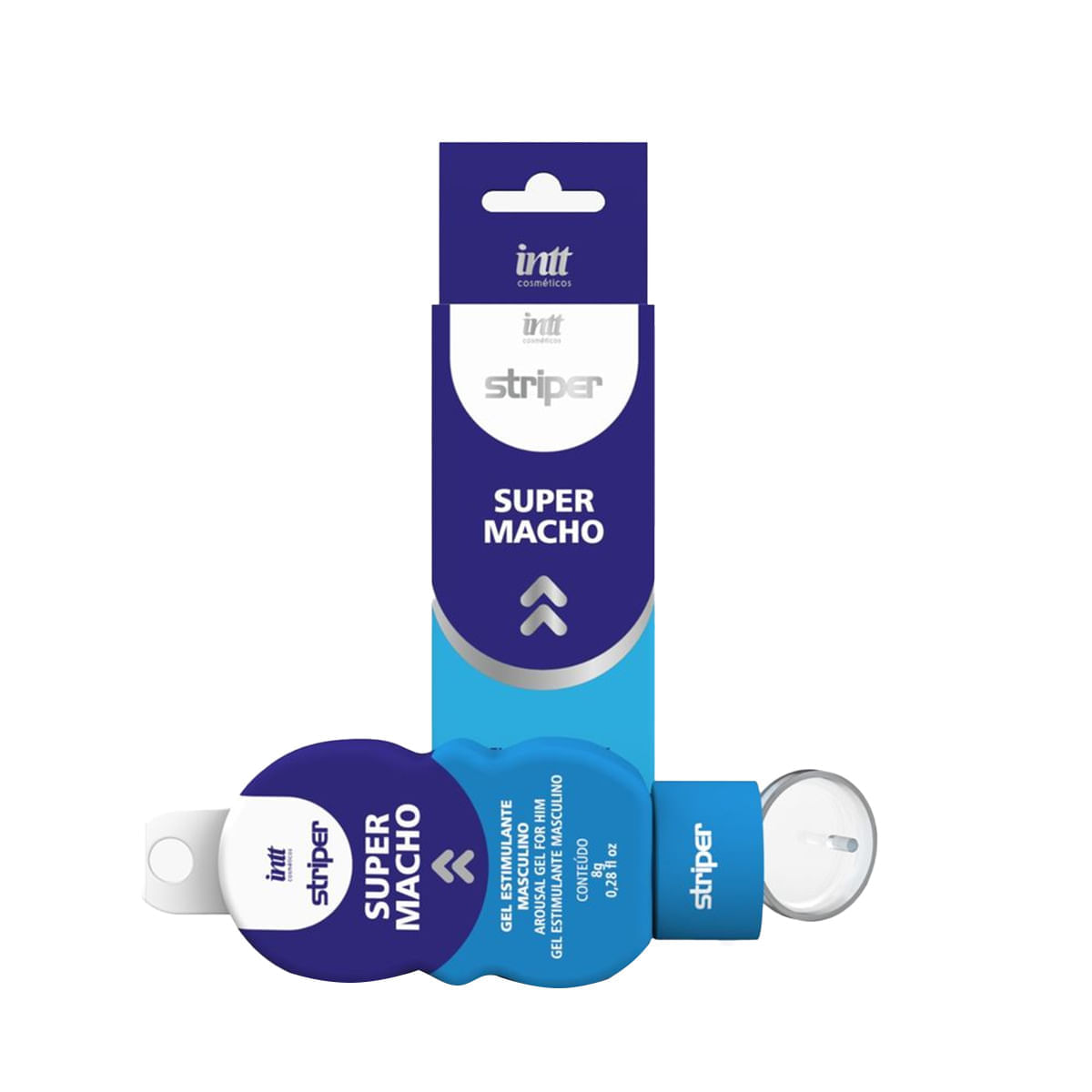 Super Macho Stripper Gel Estimulante Masculino 8g Intt