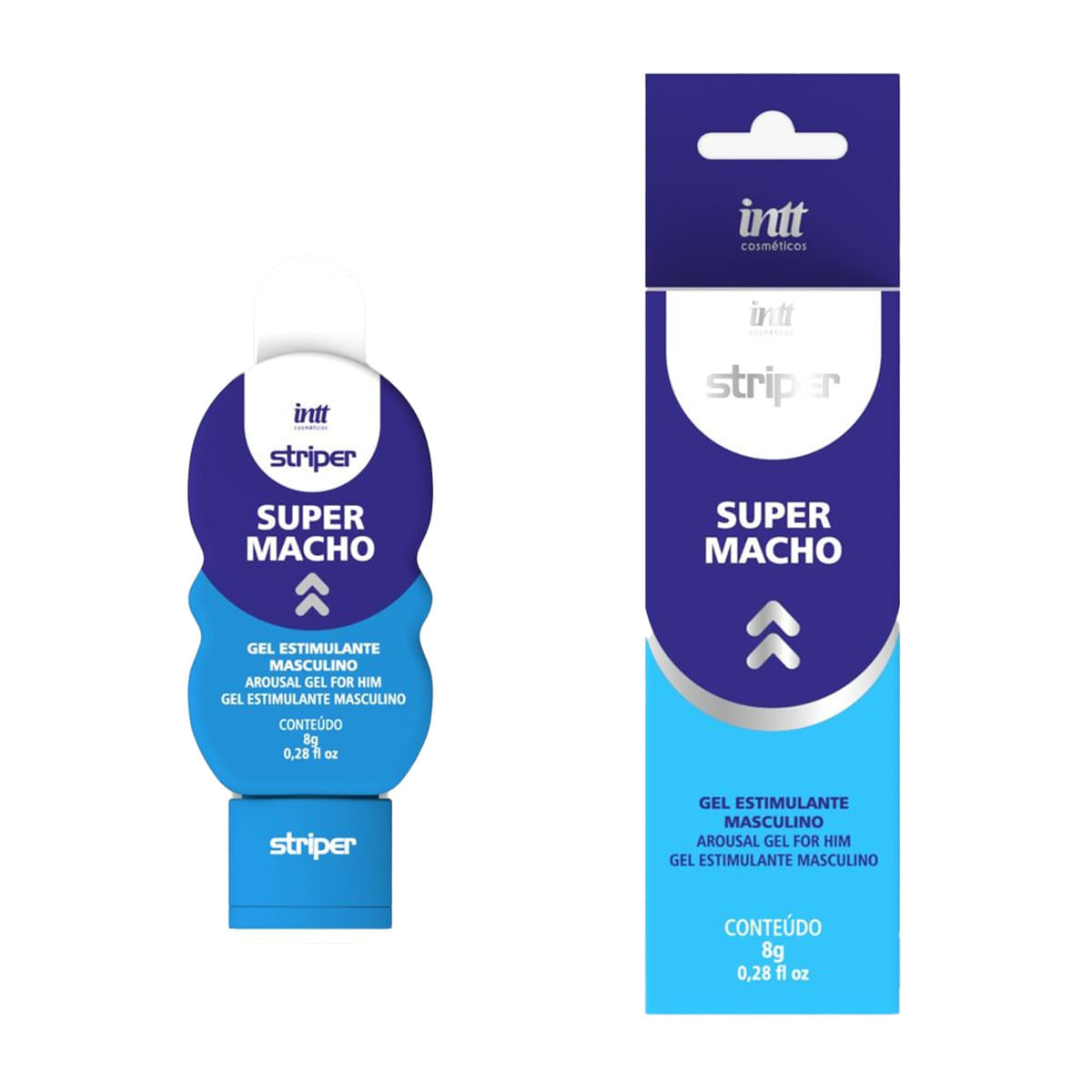 Super Macho Stripper Gel Estimulante Masculino 8g Intt