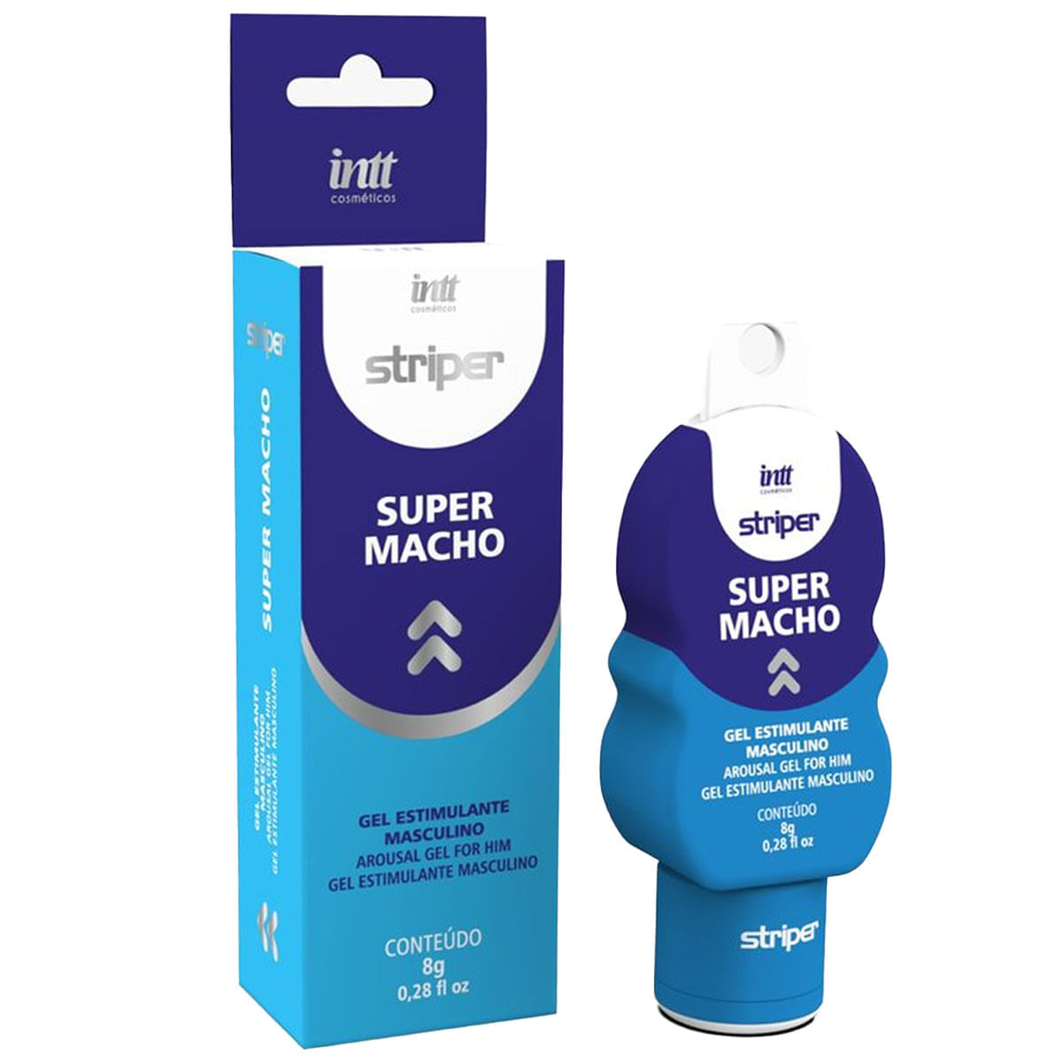 Super Macho Stripper Gel Estimulante Masculino 8g Intt