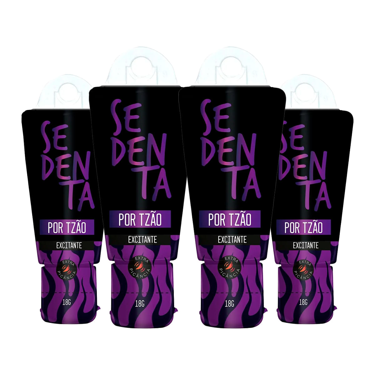 Kit com 4 Sedenta por Tesão Excitante com Picância Intensa