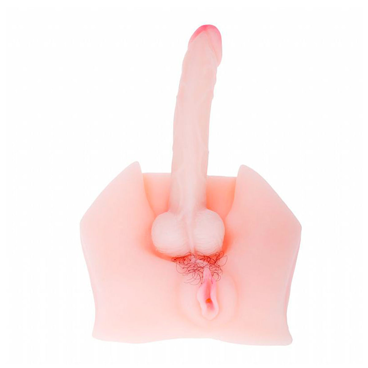 Pênis e Vagina Hermafrodita em CyberSkin Sexy Import