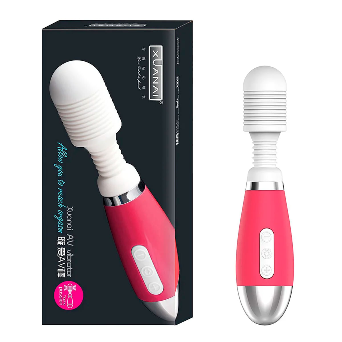 Vibrador Varinha Mágica Massageadora e Estimuladora de Clitóris Libb