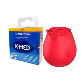 Duplinha com Rosa Estimuladora de Clitóris e K-Misinha Preservativo Tradicional