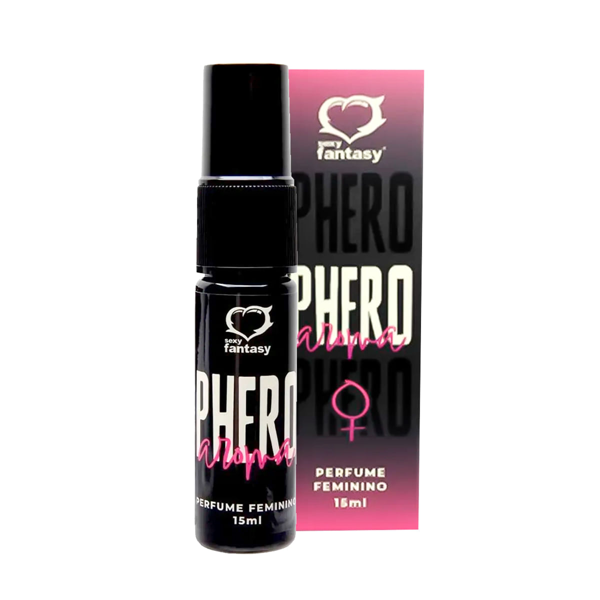Perfume Phero Aroma Feminino 15ml Sexy Fantasy