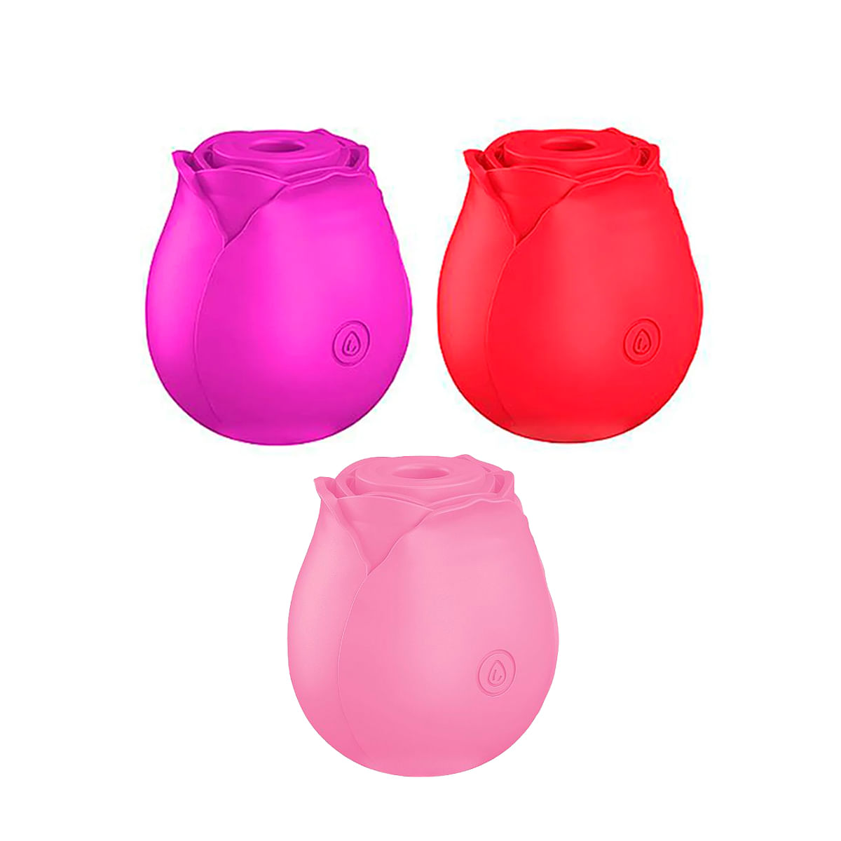 Rosa Estimuladora de Clitóris com 10 Modos de Pulsação Sexy Import