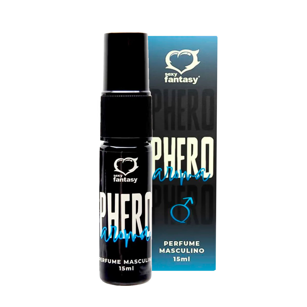 Perfume Phero Aroma Masculino 15ml Sexy Fantasy