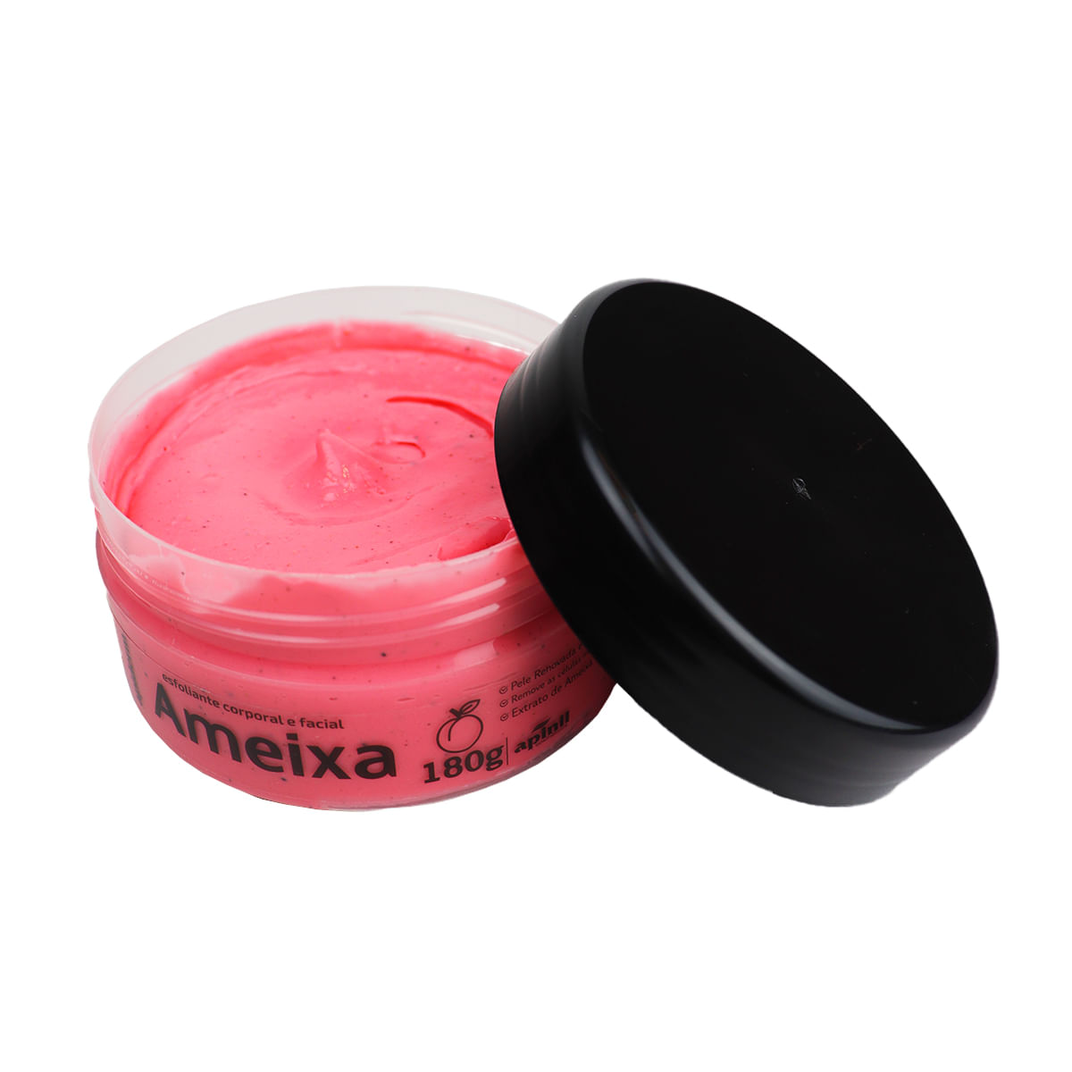 Esfoliante Corporal e Facial com Extrato de Frutas 180g Apinil
