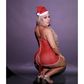 Fantasia Mamãe Noel Lacradora com Gorro Hot Love