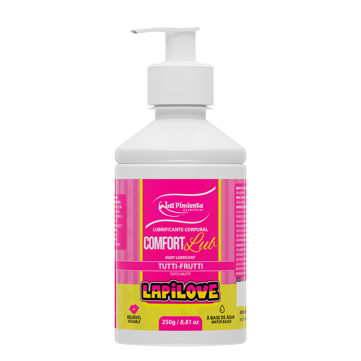 Comfort Lub LapiLove Lubrificante Corporal Beijável 250g La Pimienta Comfort Lub LapiLove Lubrificante Corporal Beijável 250g La Pimienta
