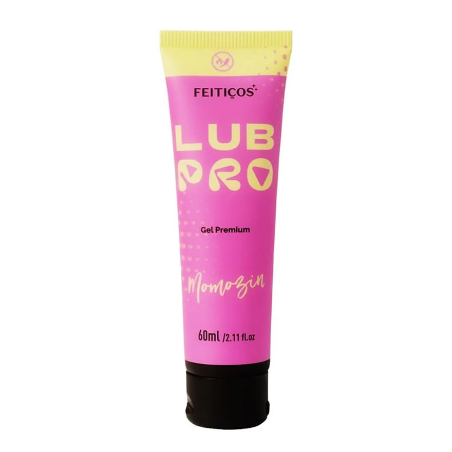 LubPro Momozin Lubrificante Suave sabor Morango com Chantilly 60ml Feitiços Aromáticos