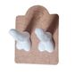 Brinco em formato de Penis 3D Meu Clitóris, Minhas Regras