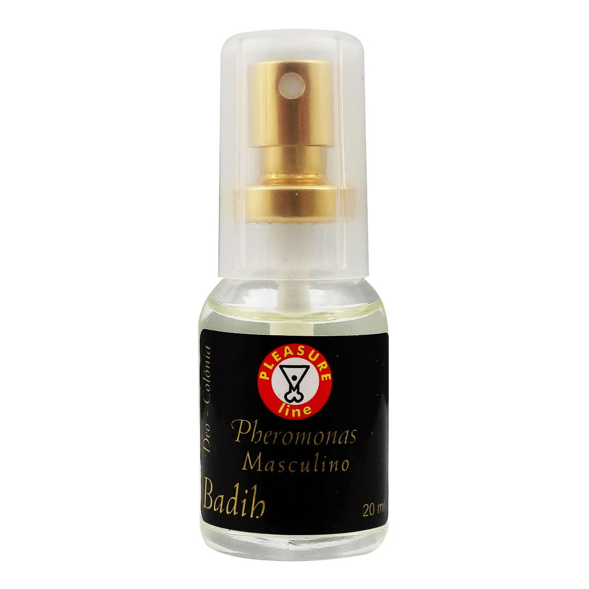 Pheromonas Badih Deo Colônia Masculina 20ml Pleasure Line