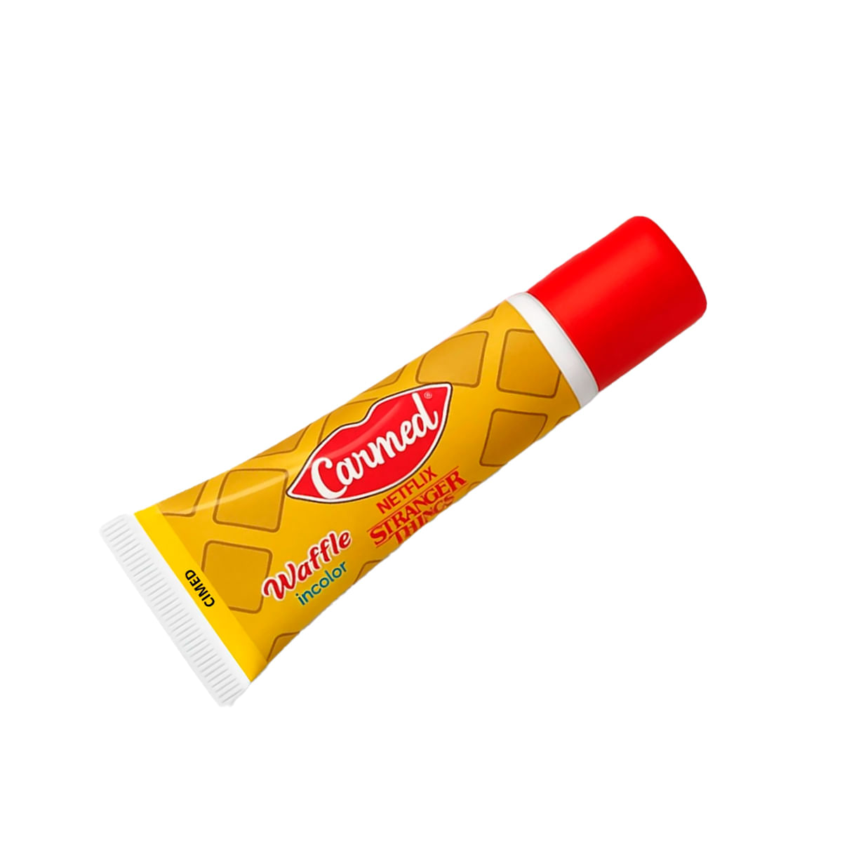Carmed Hidratante Labial Stranger Things Sabor Waffle 10g Carmed