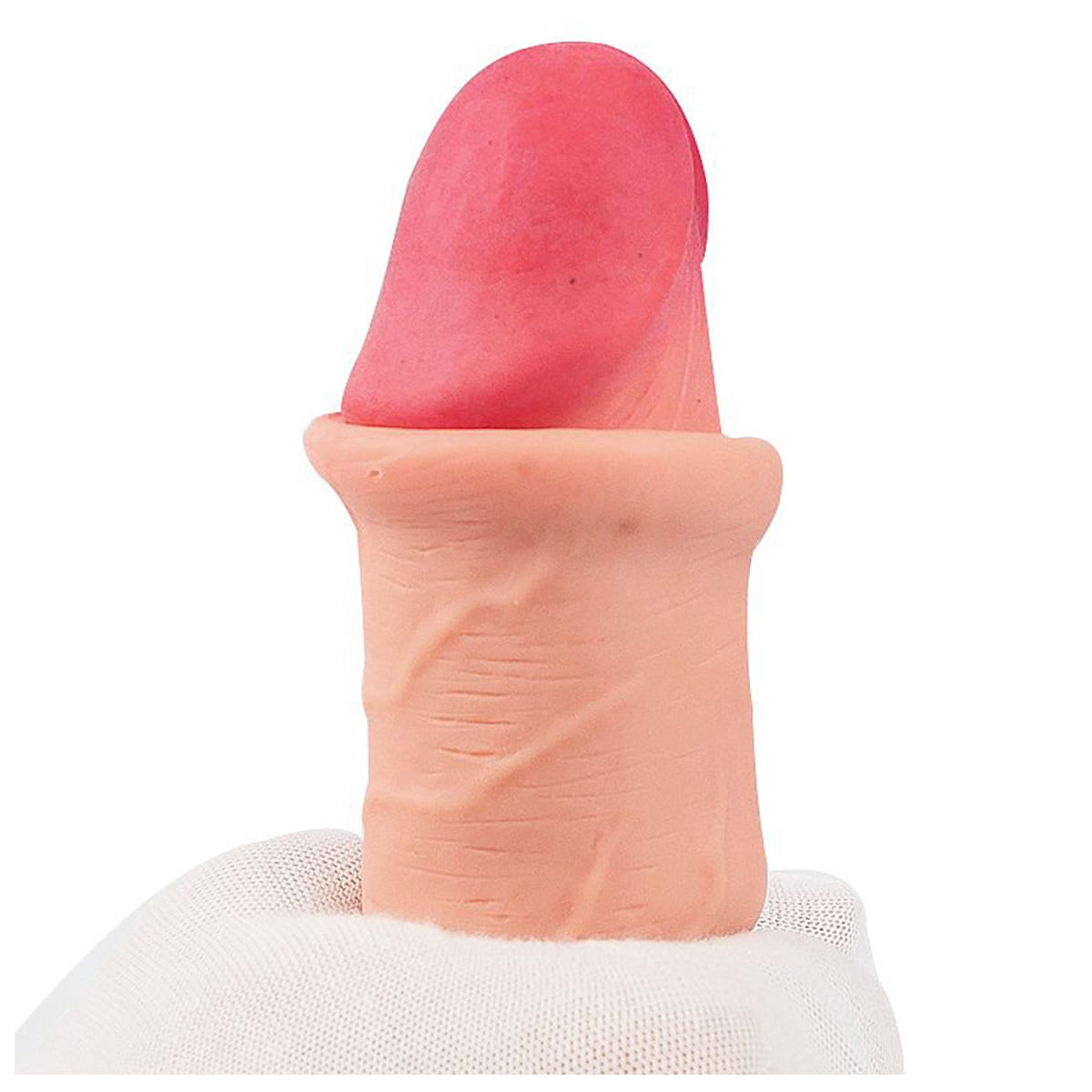 Pênis Realístico com Ventosa Removível e Dupla Camada 19,5 cm Sexy Import