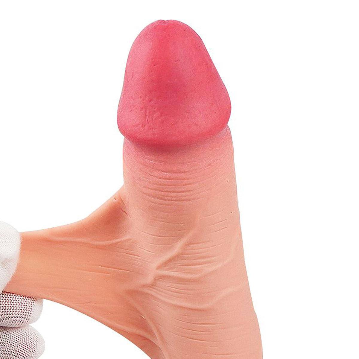 Pênis Realístico com Ventosa Removível e Dupla Camada 19,5 cm Sexy Import