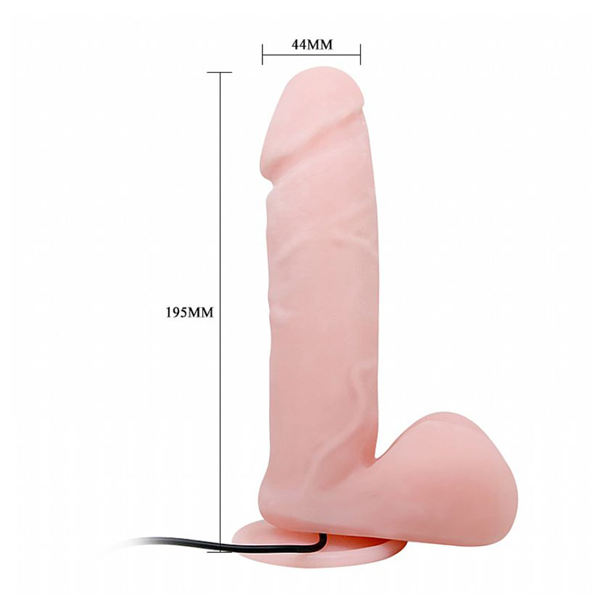 Pênis Realístico Oliver com Rotação e Vibro Sexy Import