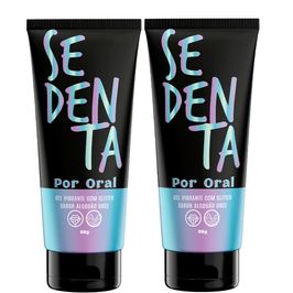 Kit Erótico com Sedenta por Oral Algodão Doce 2 Unidades